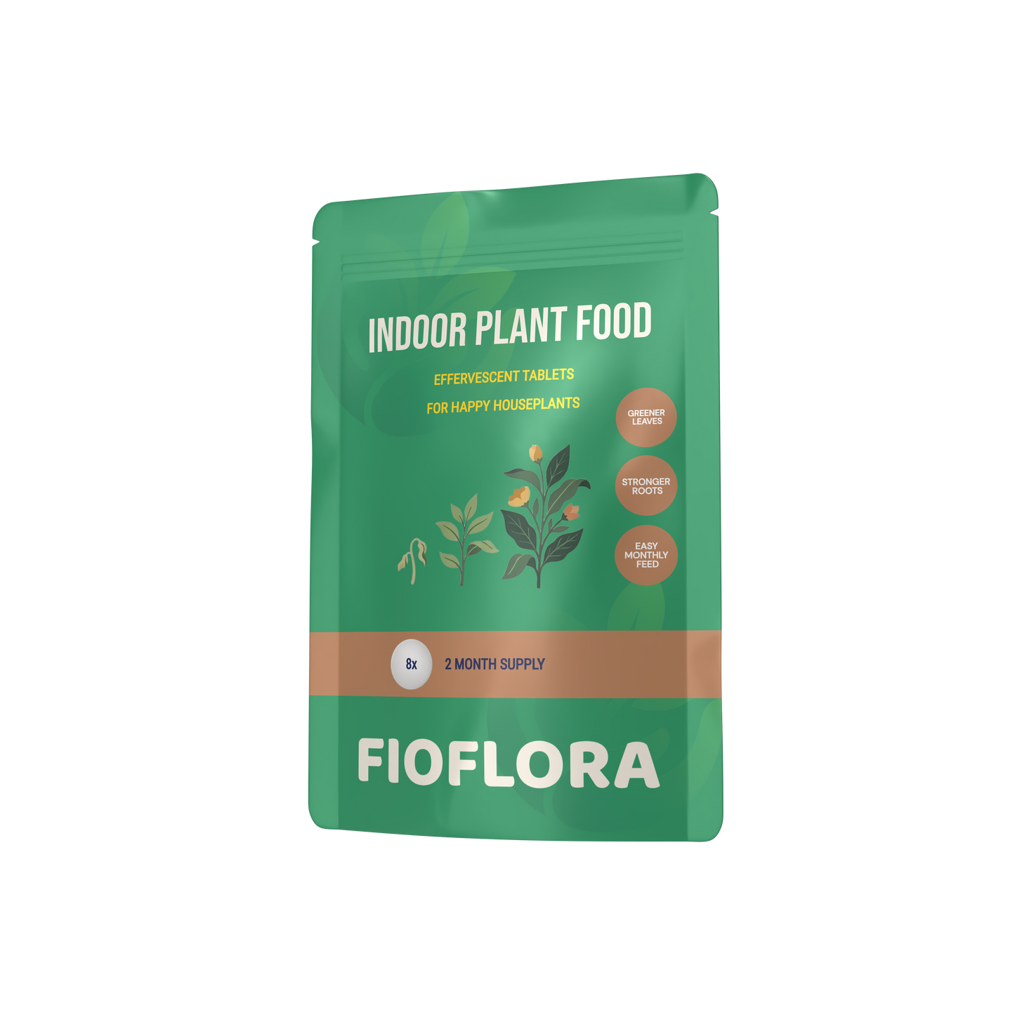 Fioflora Indoor Plant Weekly Food — Bring Your Green Friends Back to Life | Just Drop, Dissolve & Feed